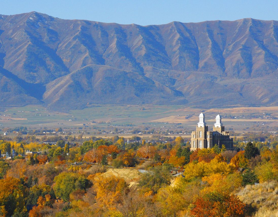 Mormon Temple in Logan